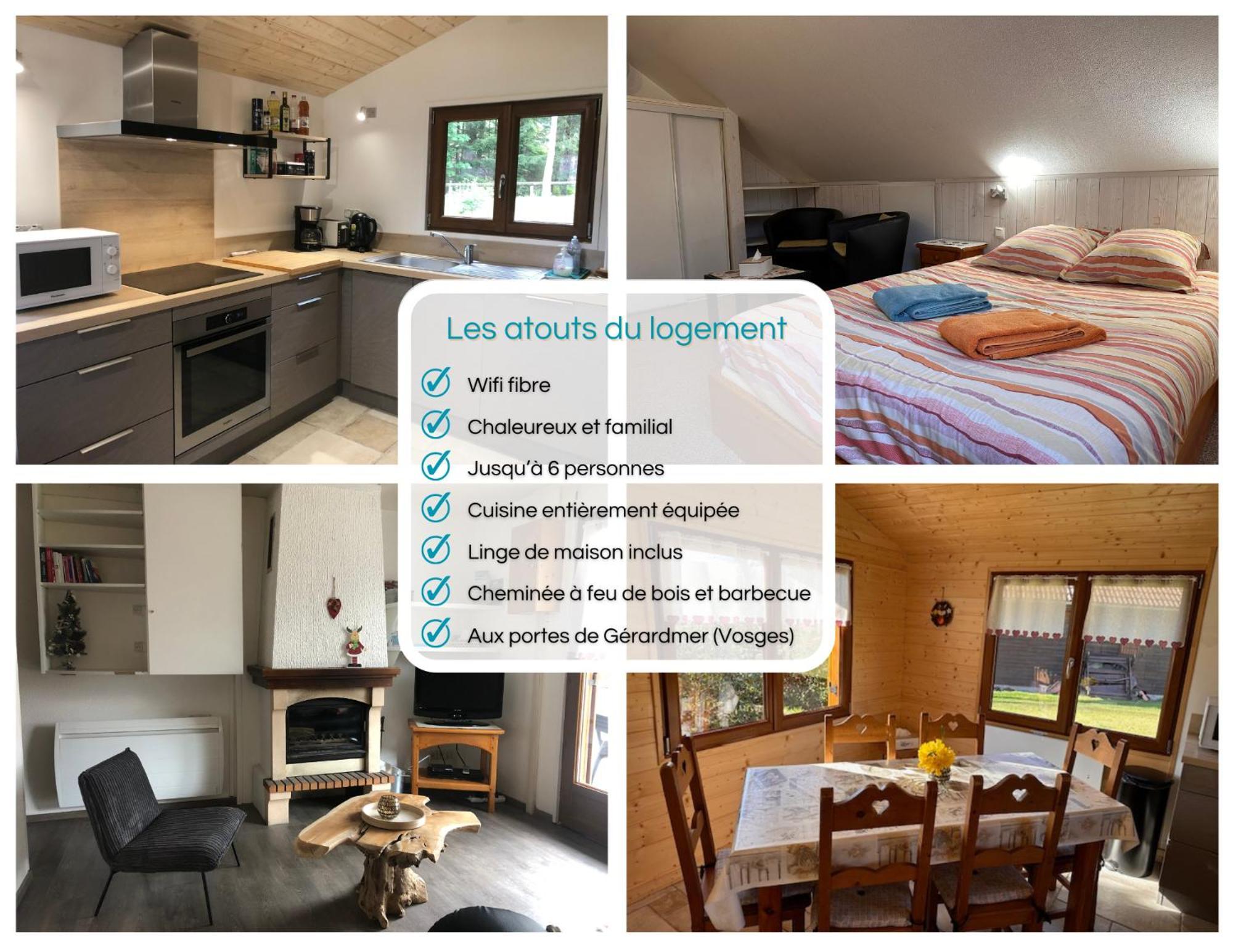 Chalet Chloe - Wifi, Bbq, Parking Xonrupt-Longemer Eksteriør billede